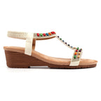 Reese White Sandal