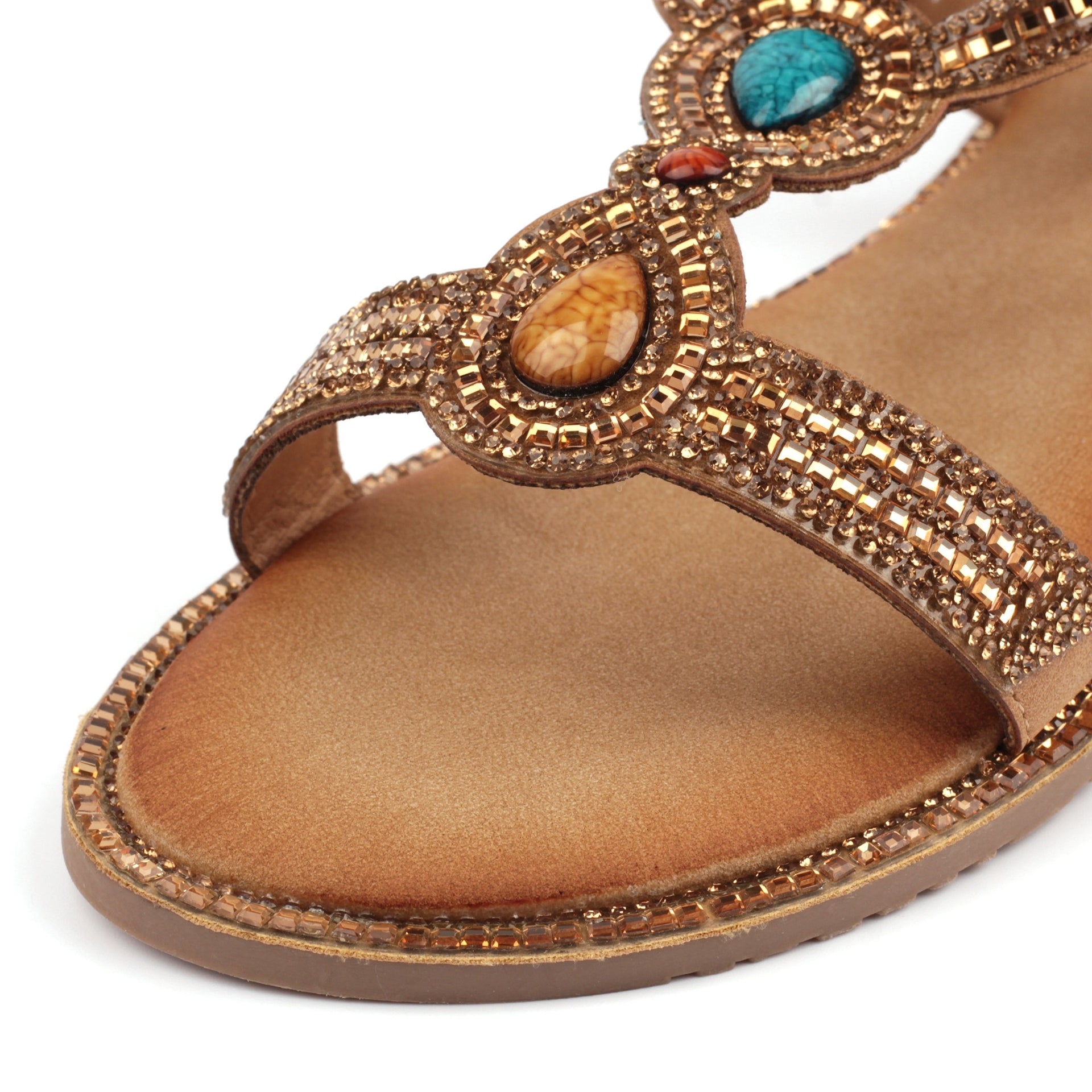 Calista Bronze Sandal