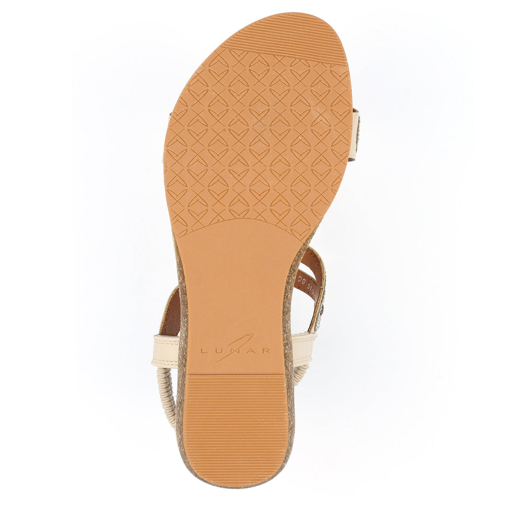 Indigo Beige Wide Fit Sandal
