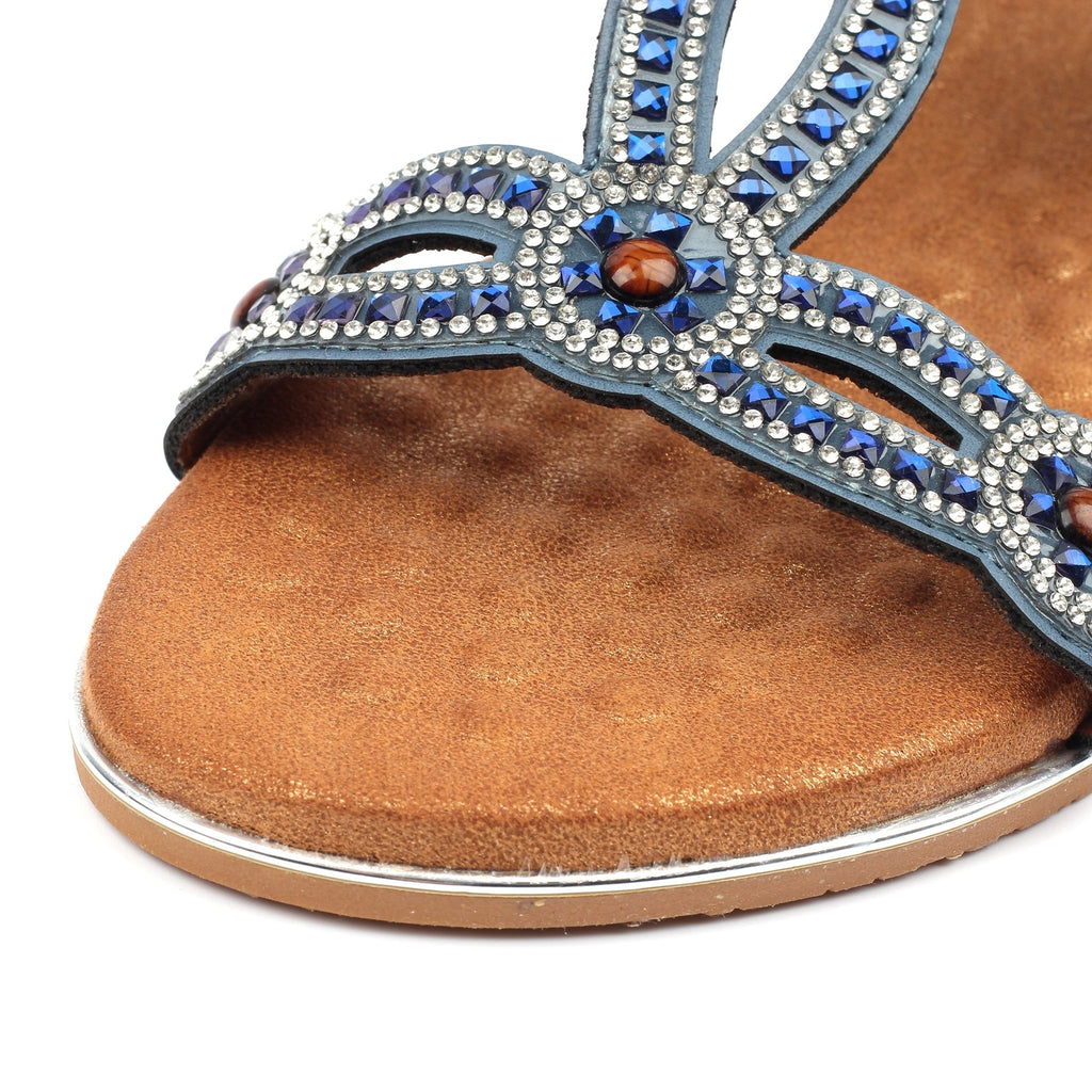 Indigo Blue Wide Fit Sandal