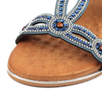 Indigo Blue Wide Fit Sandal