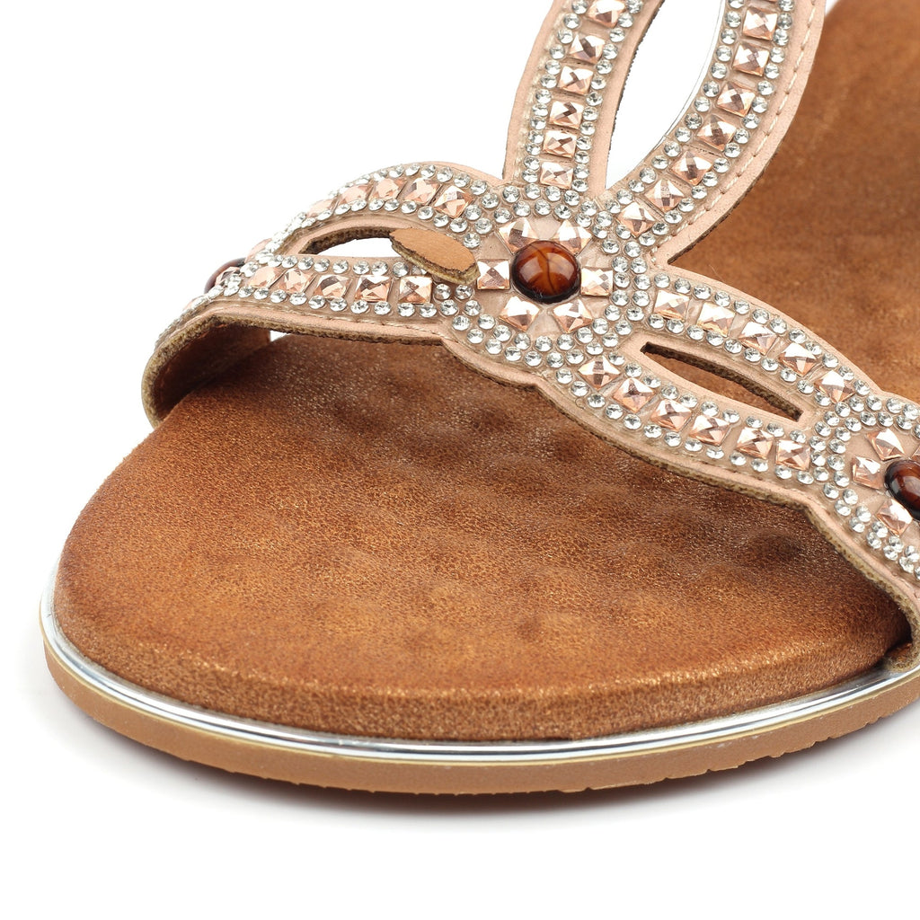 Indigo Pink Wide Fit Sandal