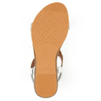 Jordan Silver Wide Fit Sandal