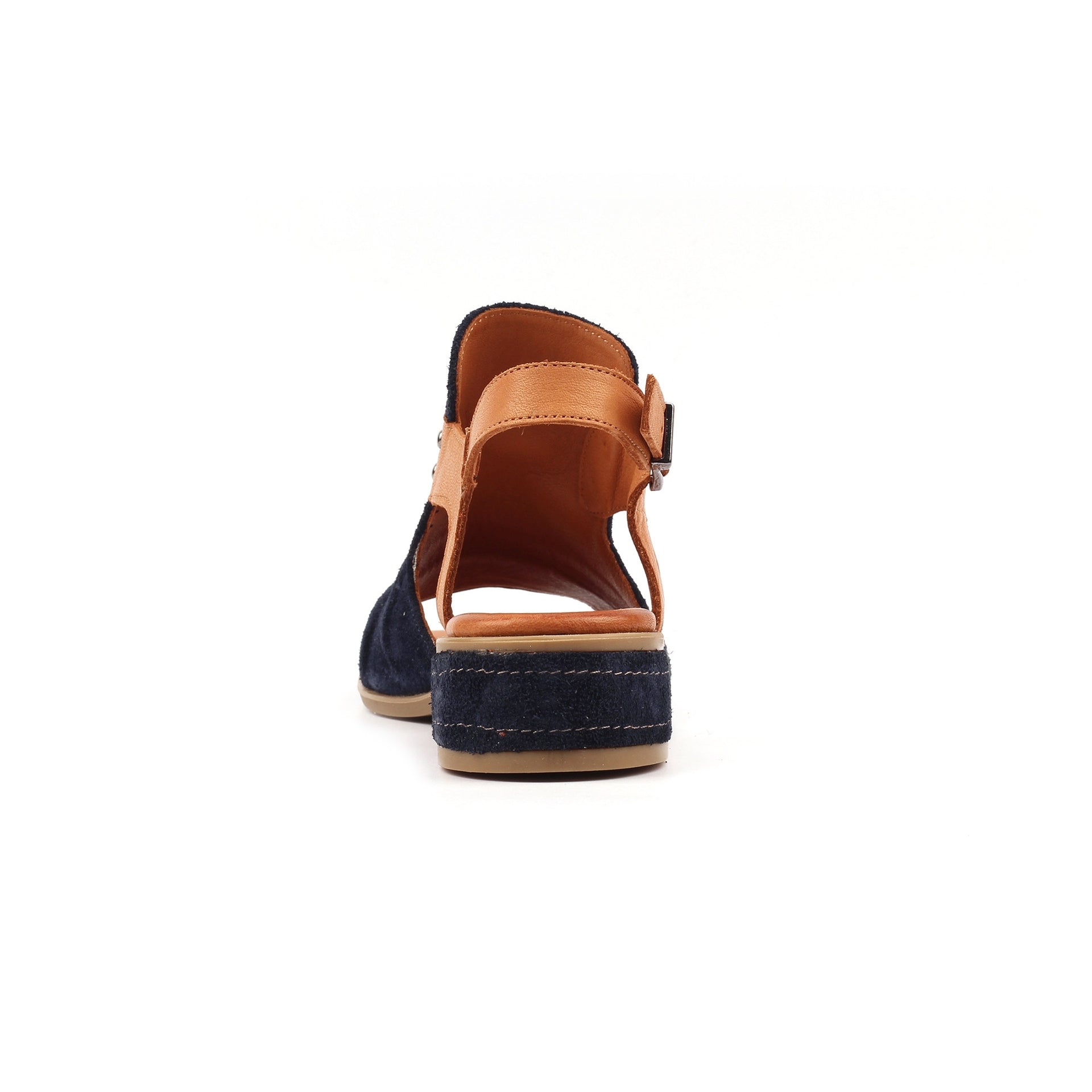 Jayleen Navy Leather Sandal