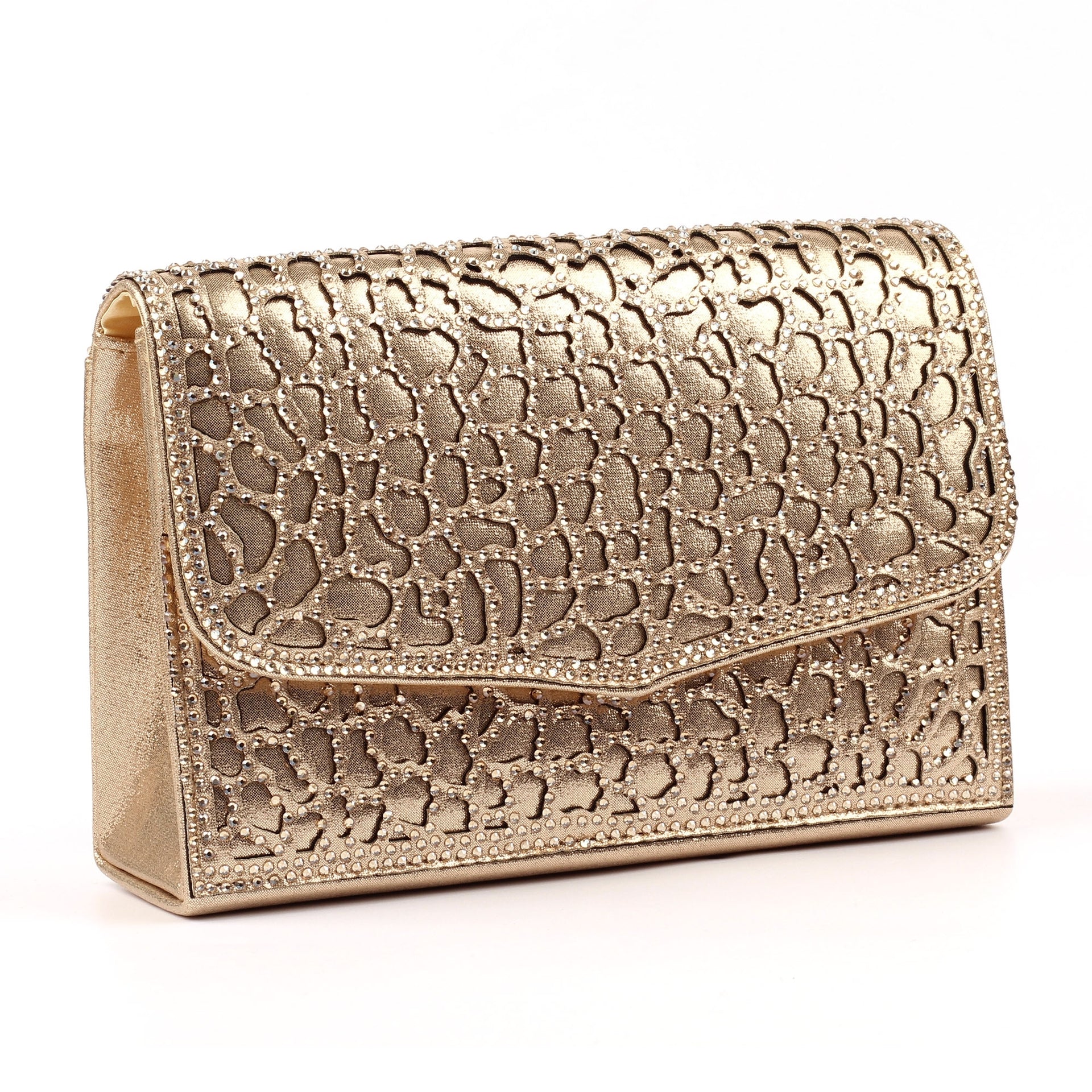 Ramona Gold Handbag