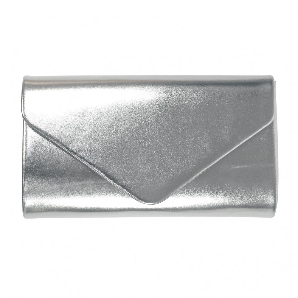 Blaze Silver Patent Handbag