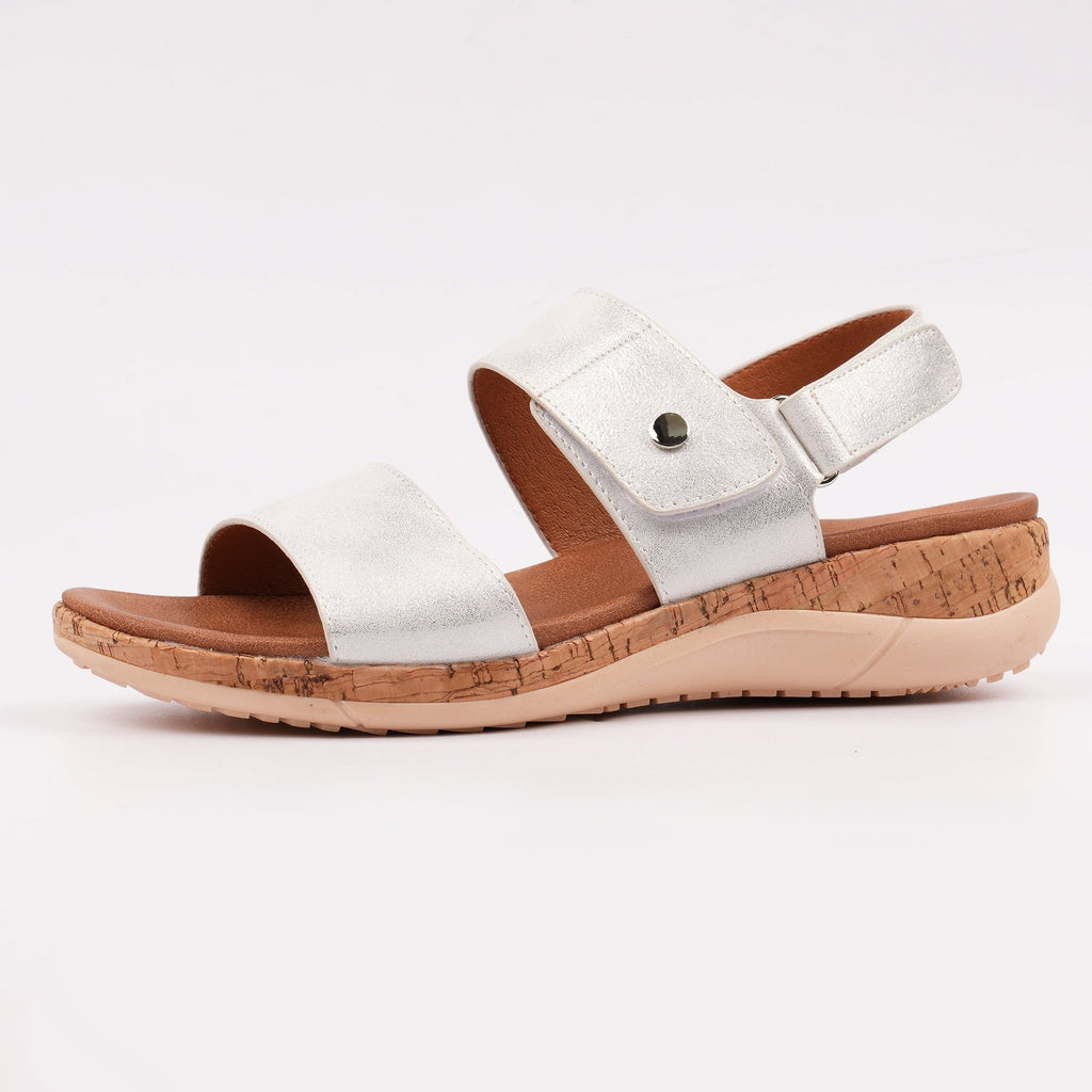 Riley Silver Sandal