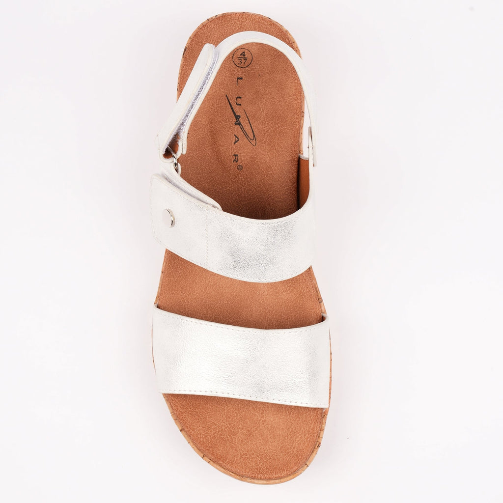 Riley Silver Sandal