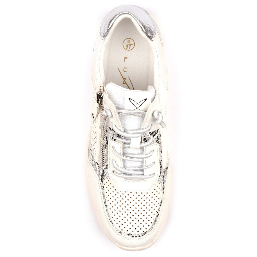 Bailey Silver Wedge Trainer
