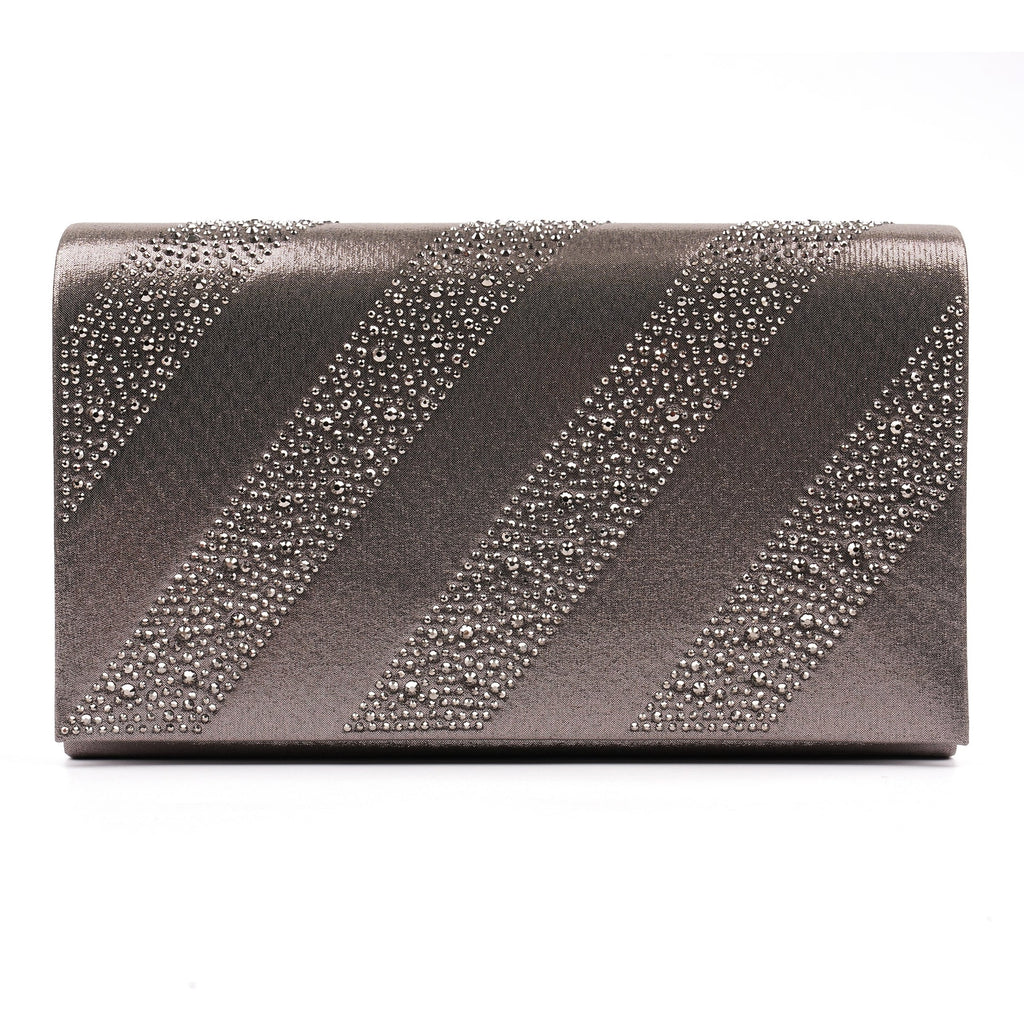 Emmerline Pewter Clutch
