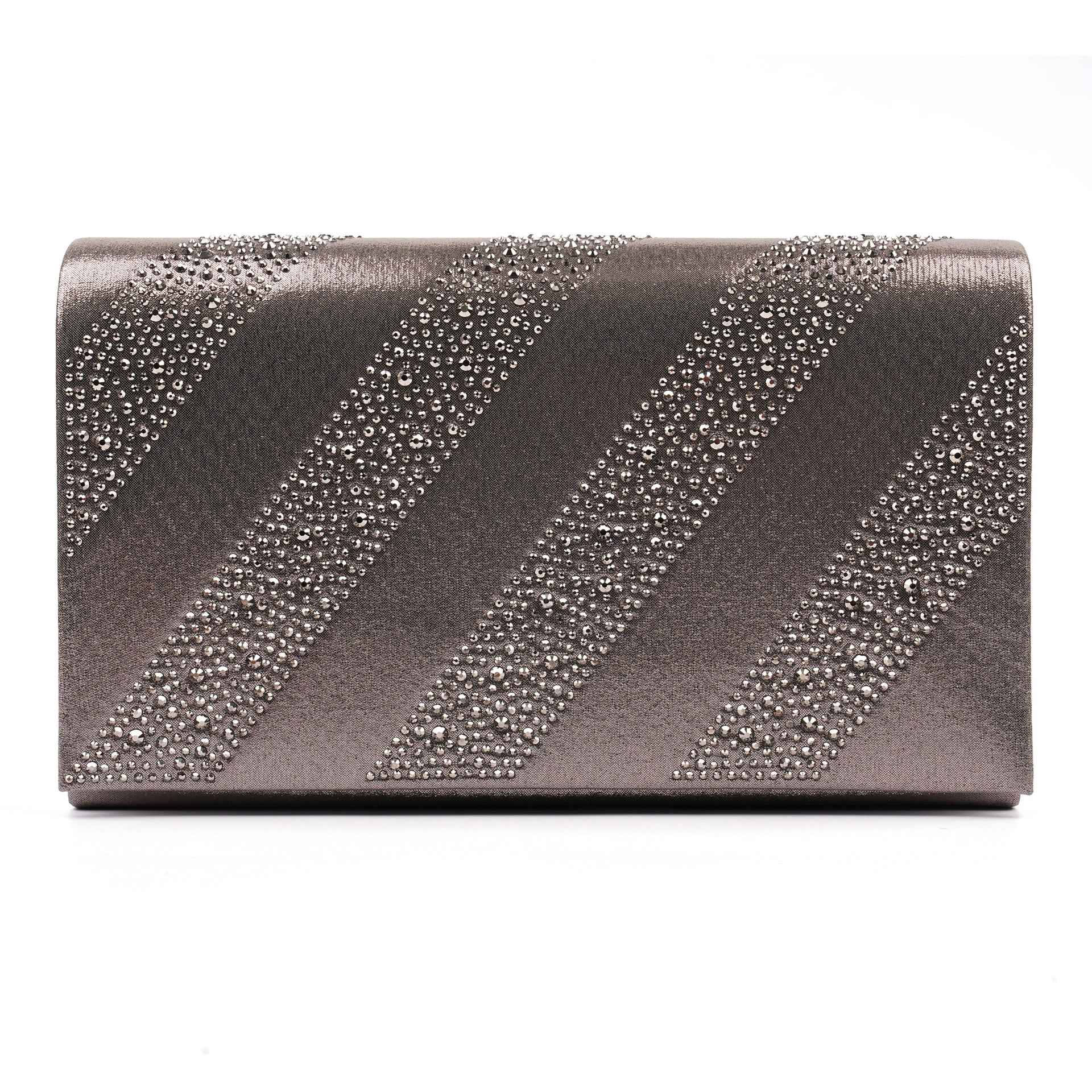 Emmerline Pewter Clutch