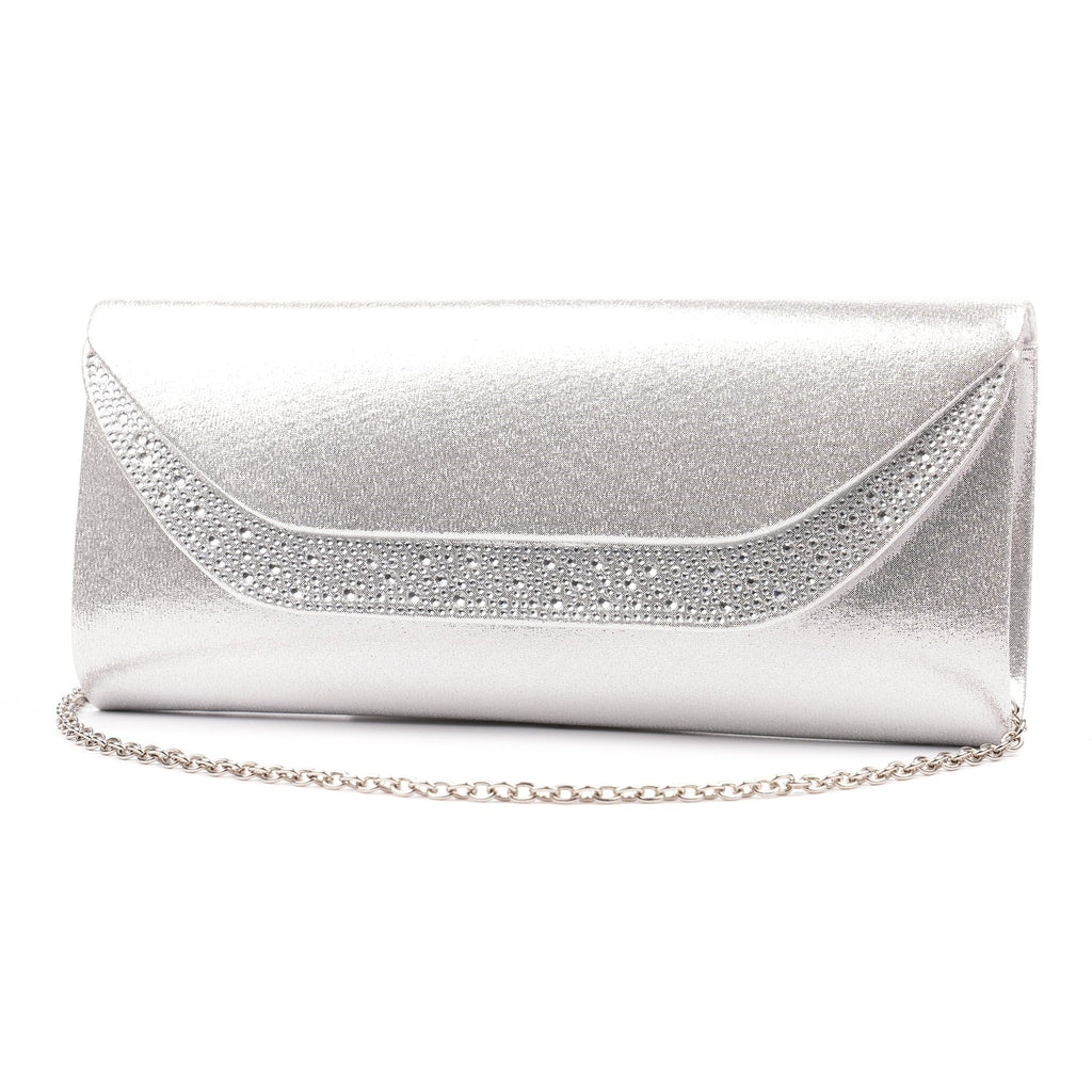 Nancy Silver Handbag