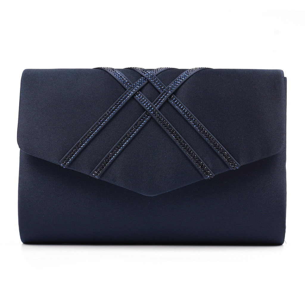 Priscilla Navy Handbag