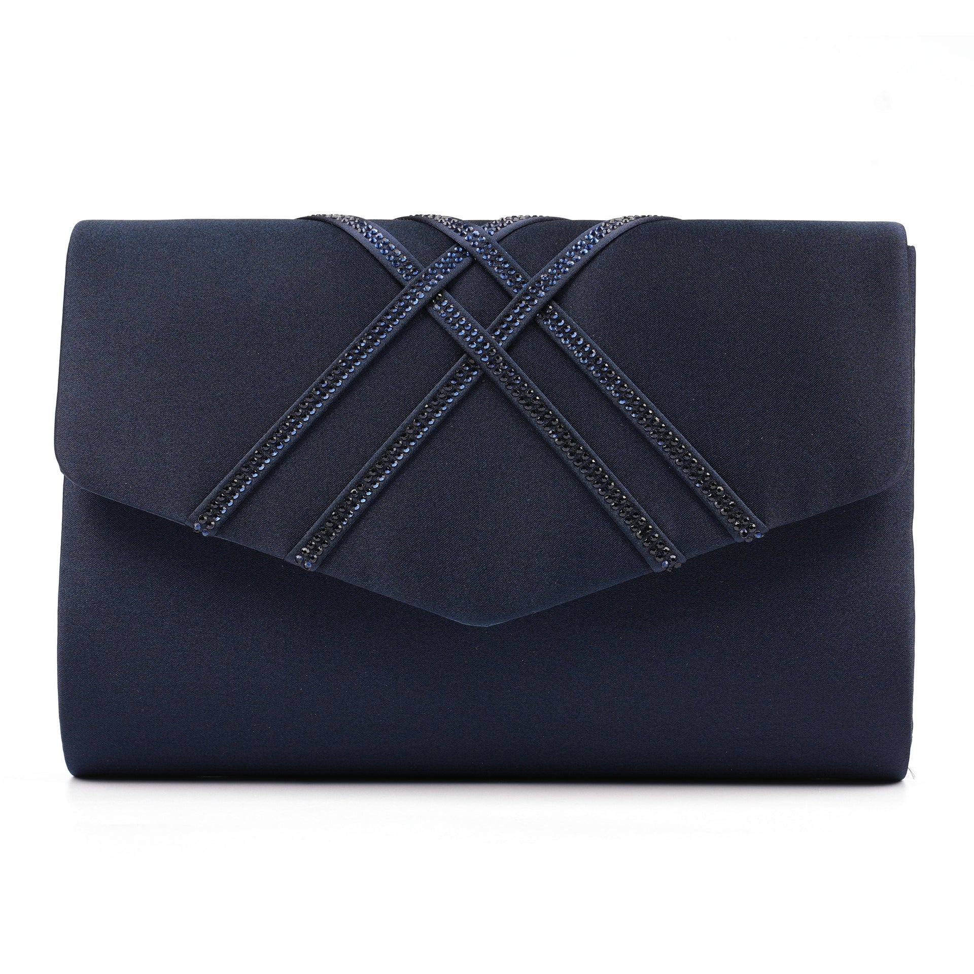 Priscilla Navy Handbag