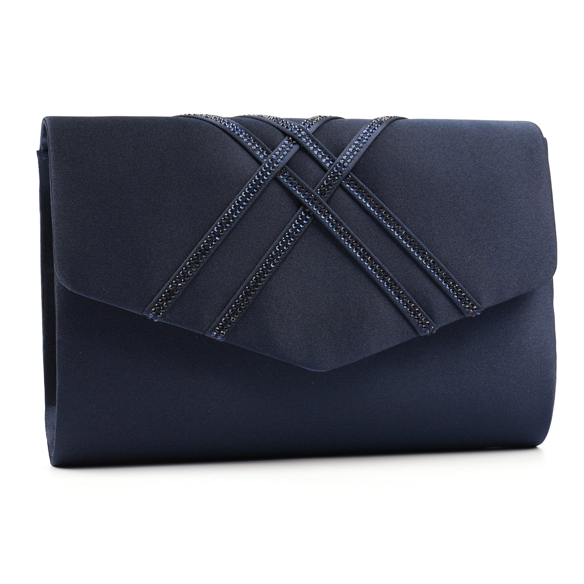 Priscilla Navy Handbag