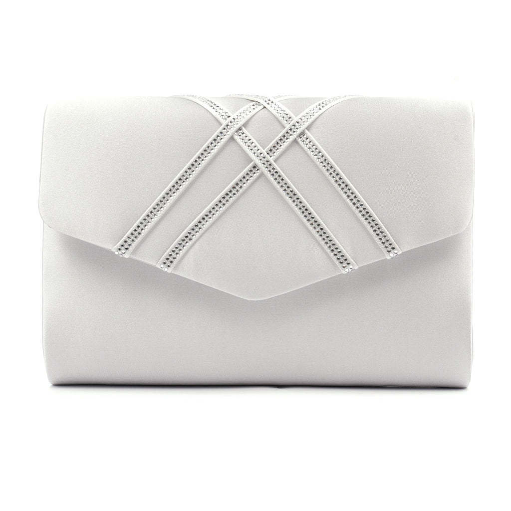 Priscilla Silver Handbag