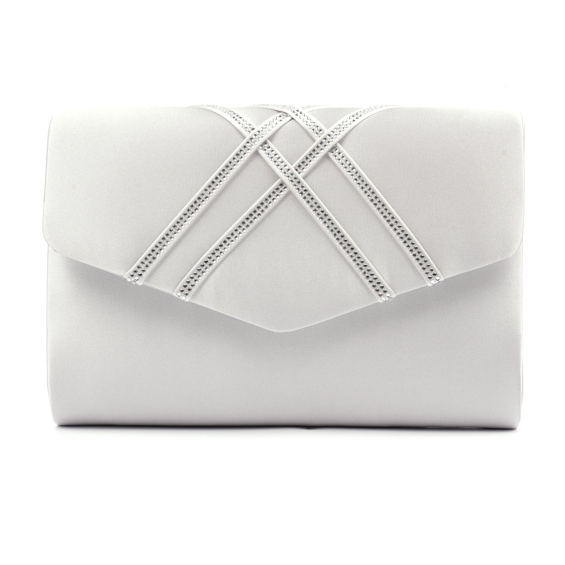 Priscilla Silver Handbag