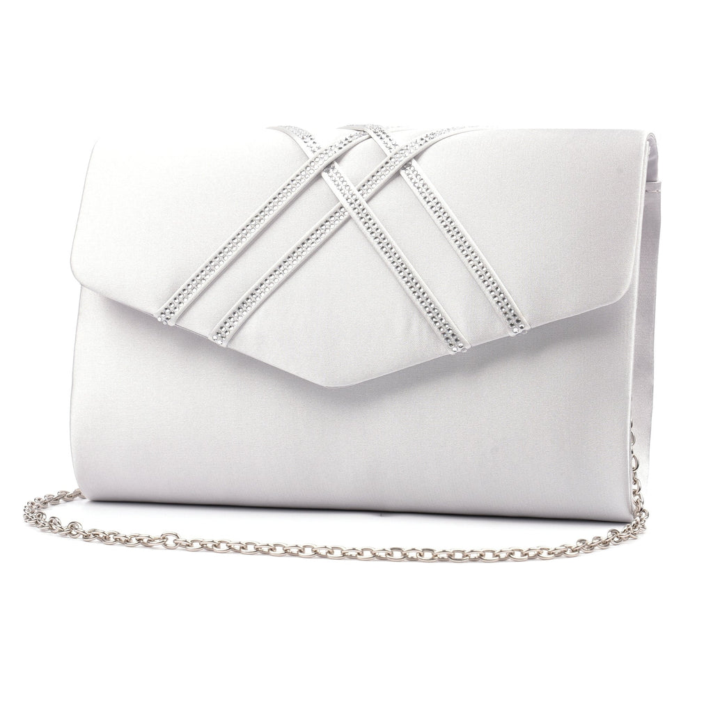 Priscilla Silver Handbag