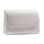Rihanna Silver Handbag