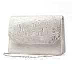 Rihanna Silver Handbag