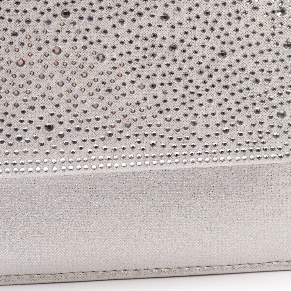 Rihanna Silver Handbag