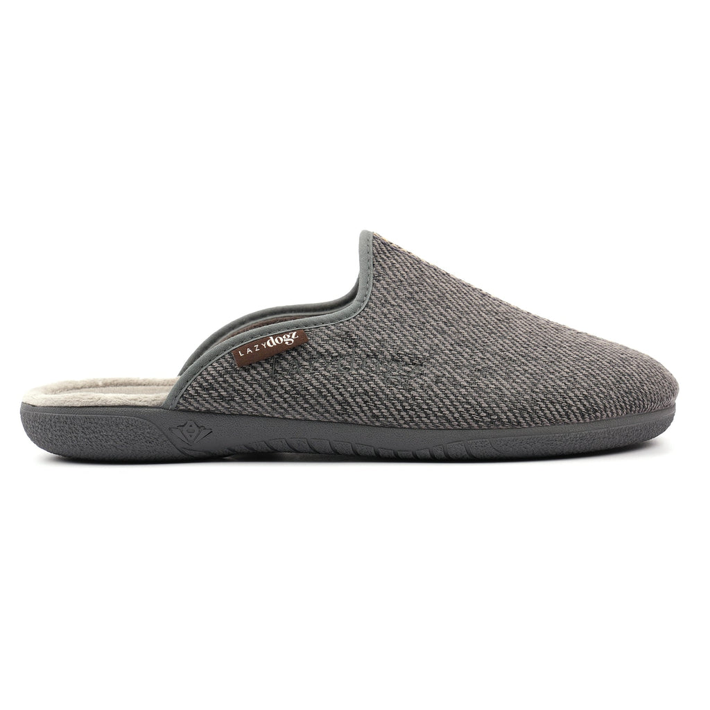 Paul Grey Mule Slipper
