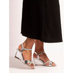 Nadine Silver Sandal