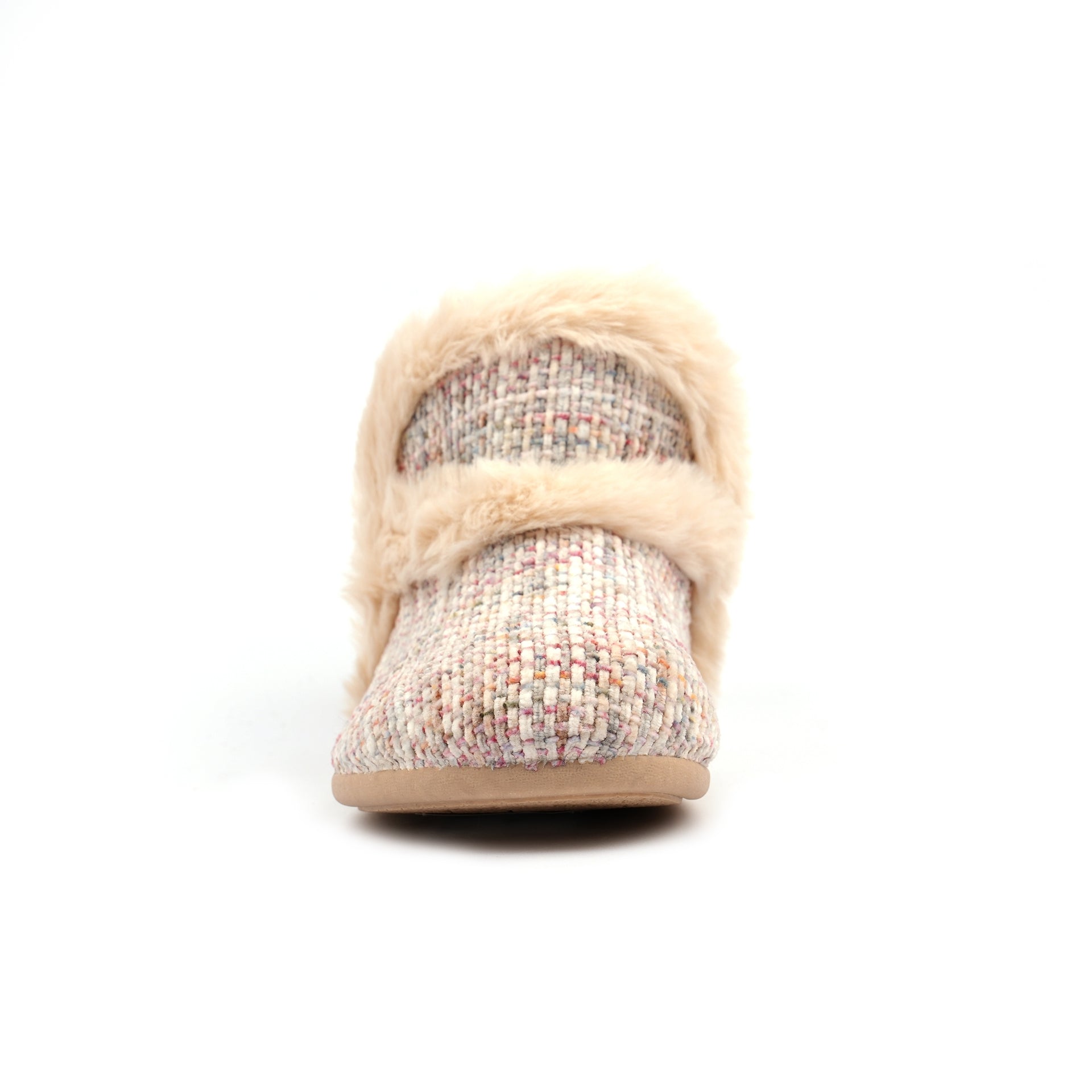 Elle Beige Bootie Slipper