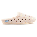 Cerys Beige Mule Slipper