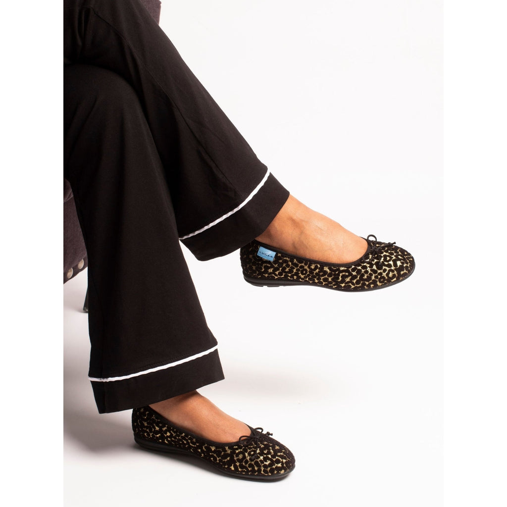 Hetty Black Pump Slipper