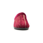 Glenda Burgundy Slipper