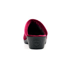 Glenda Burgundy Slipper