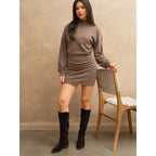 Kendra Dark Brown Long Boot