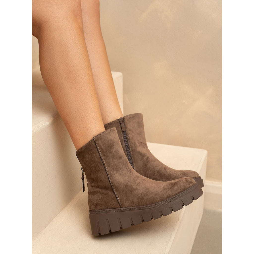 Kenzie Taupe Ankle Boot