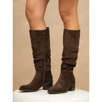 Kristen Brown Long Boot