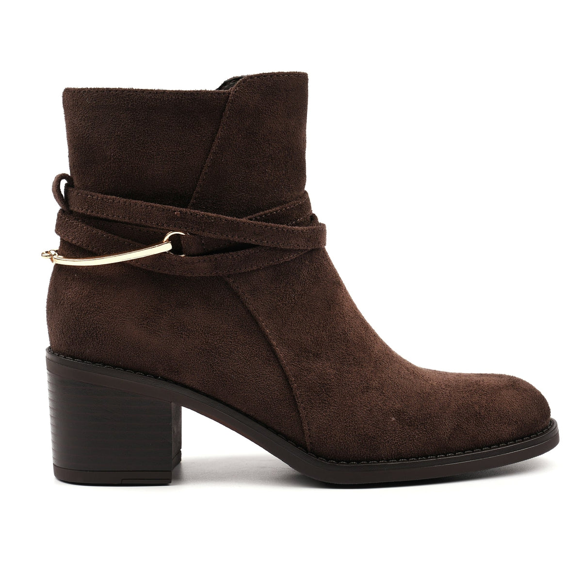 Kiki Brown Ankle Boot