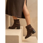Kiki Brown Ankle Boot