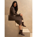 Kiki Brown Ankle Boot