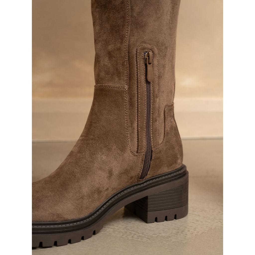 Kim Taupe Long Boot