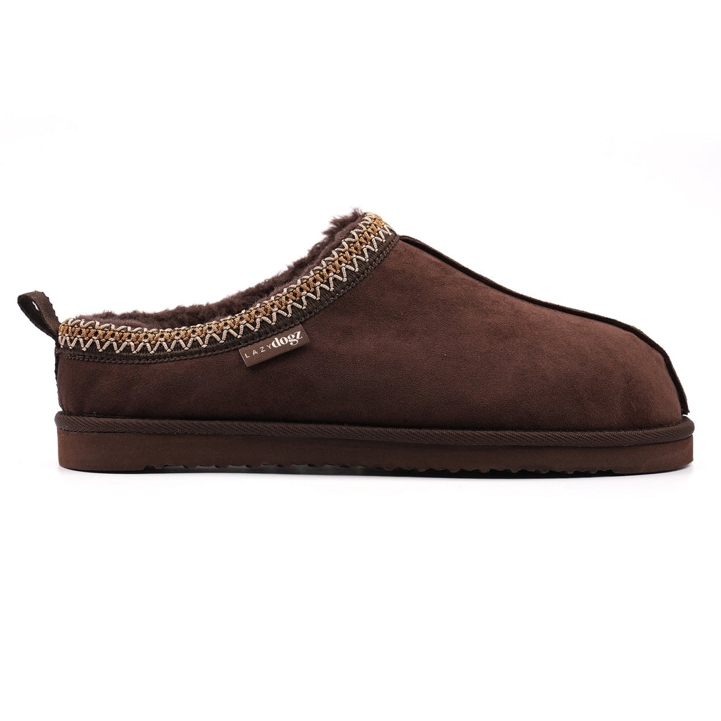 Lazy Dogz Patrick Brown Slipper