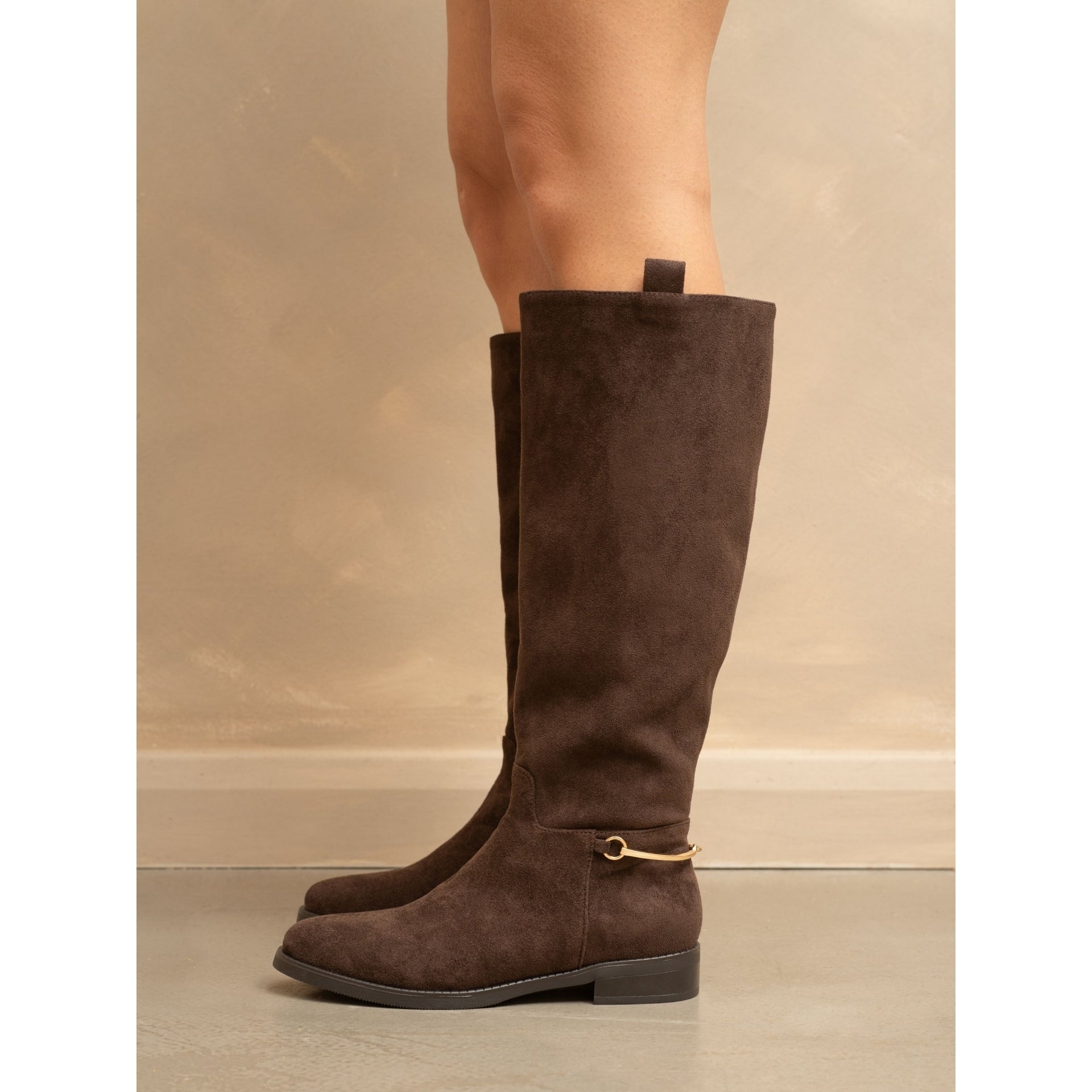 Kesha Brown Long Boot