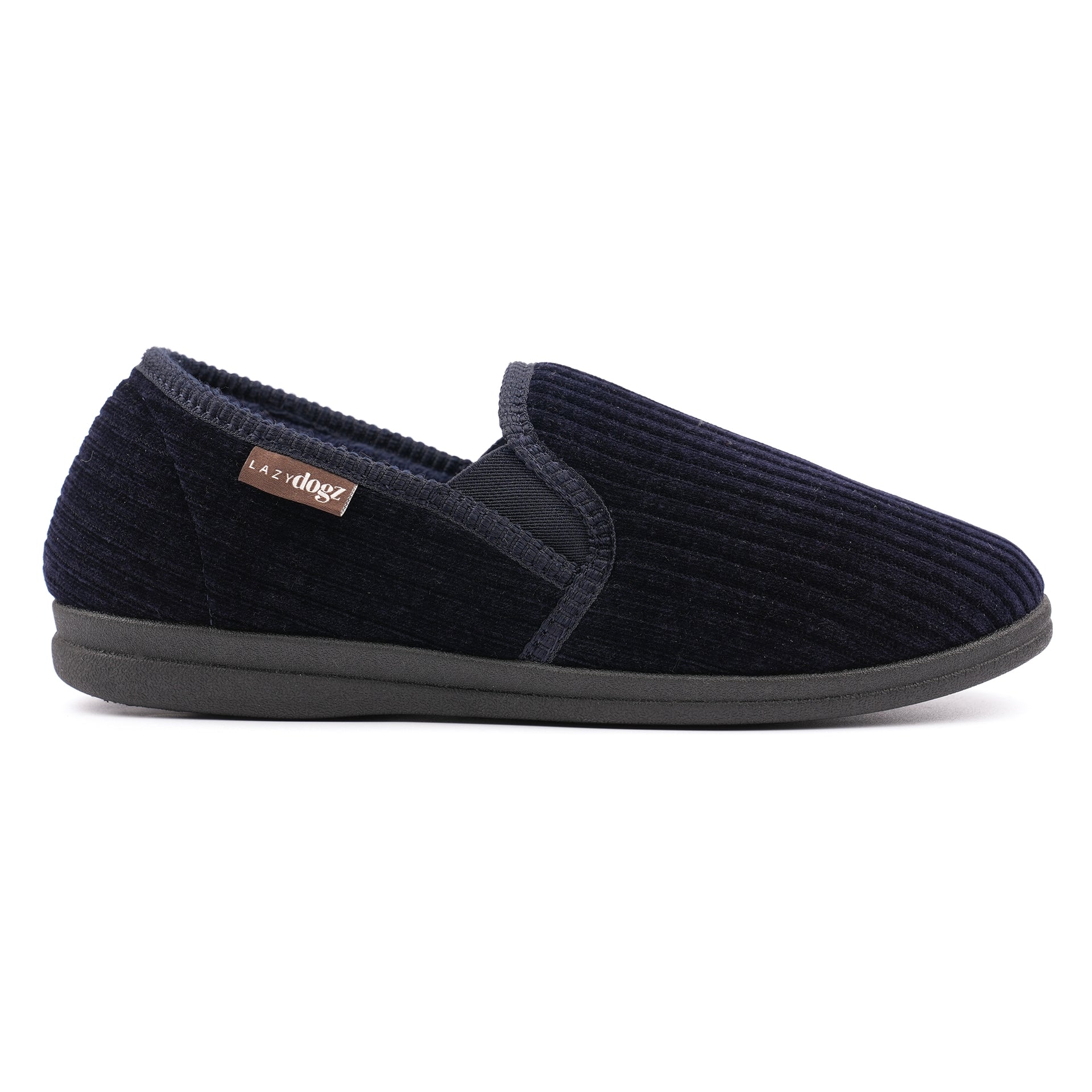 Lazy Dogz Ryan Navy Slipper