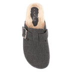 Lazy Dogz Palmer Dark Grey Mule Slipper
