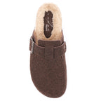 Lazy Dogz Palmer Brown Mule Slipper