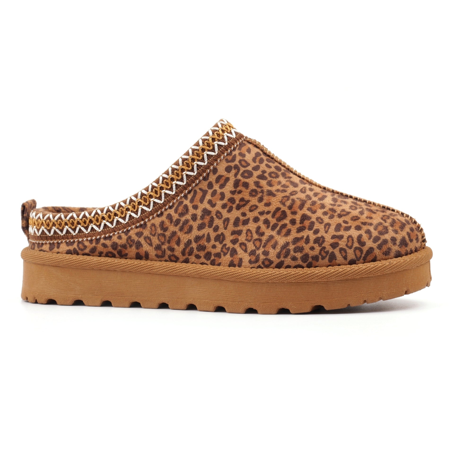 Selena Tan Ocelot Slipper