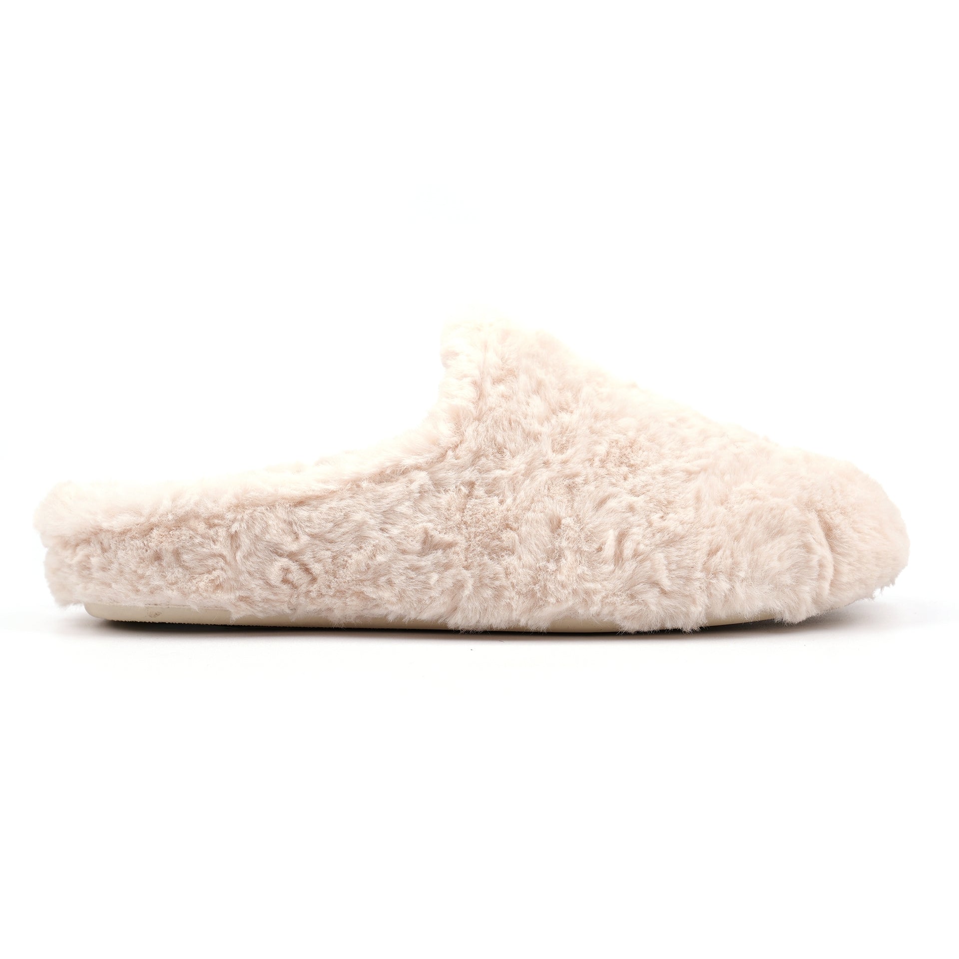 Inga Cream Mule Slipper