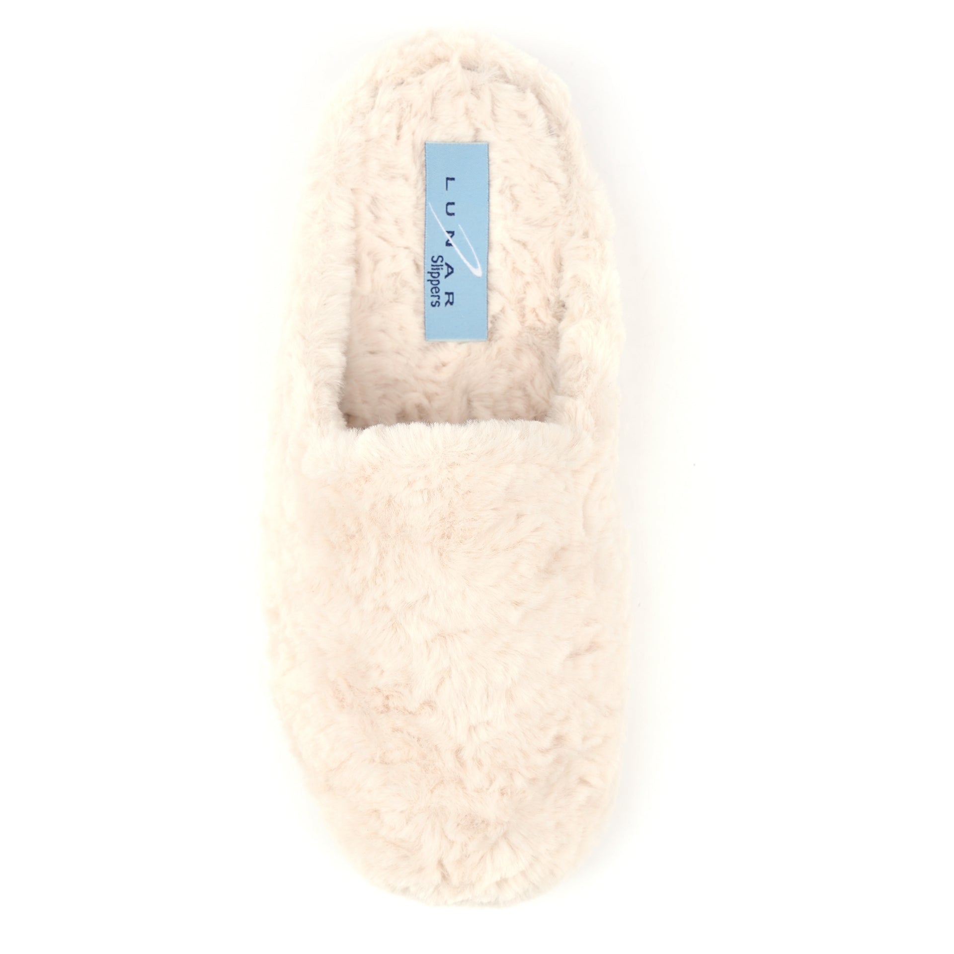 Inga Cream Mule Slipper