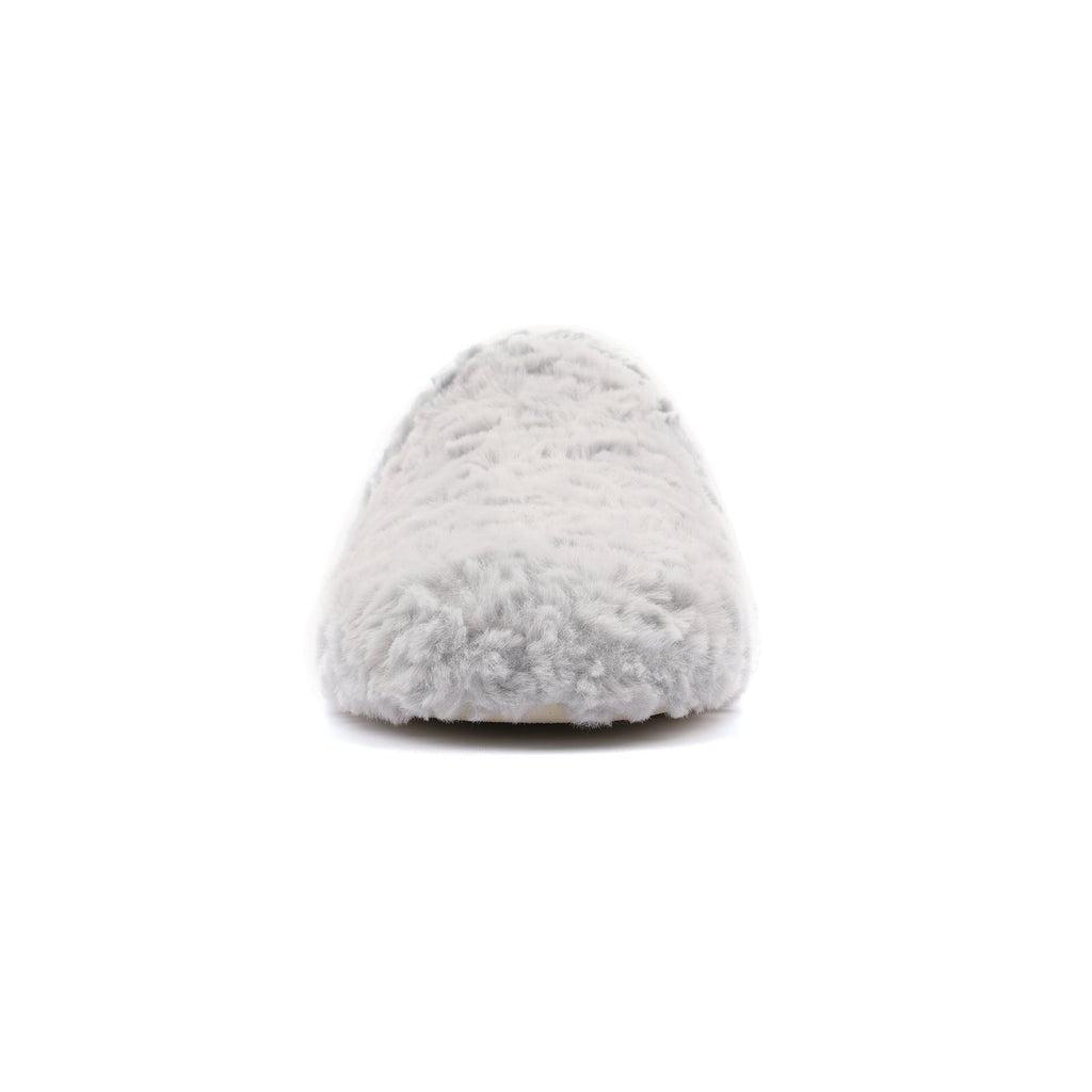 Inga Lightt Grey Mule Slipper