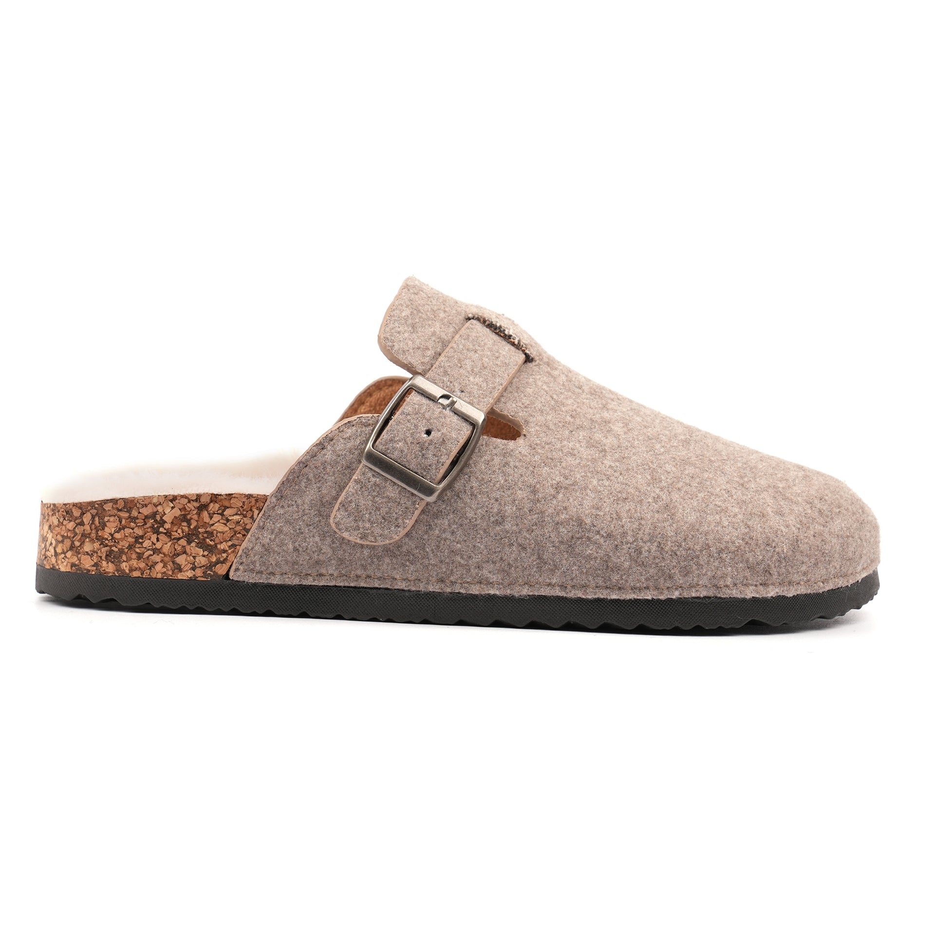 Ruthie Mink Mule Slipper
