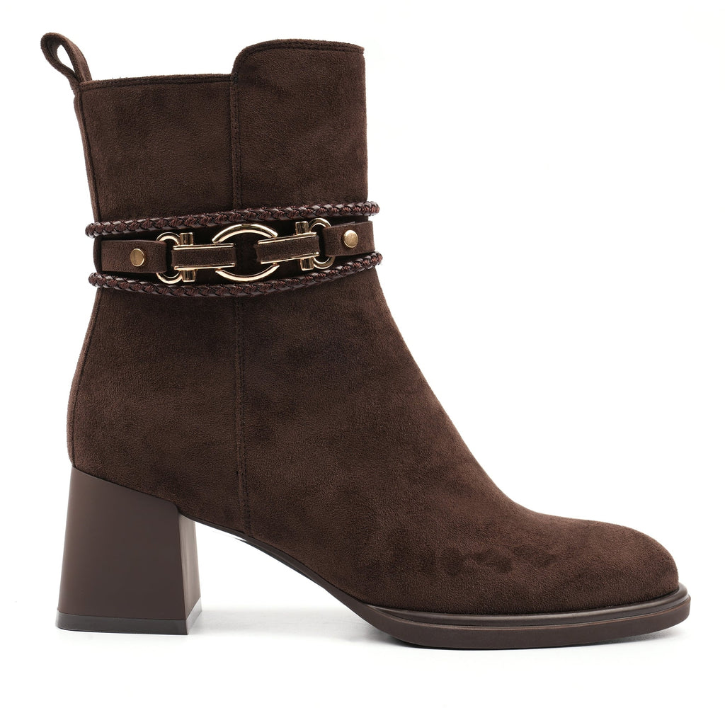 Zula Brown Ankle